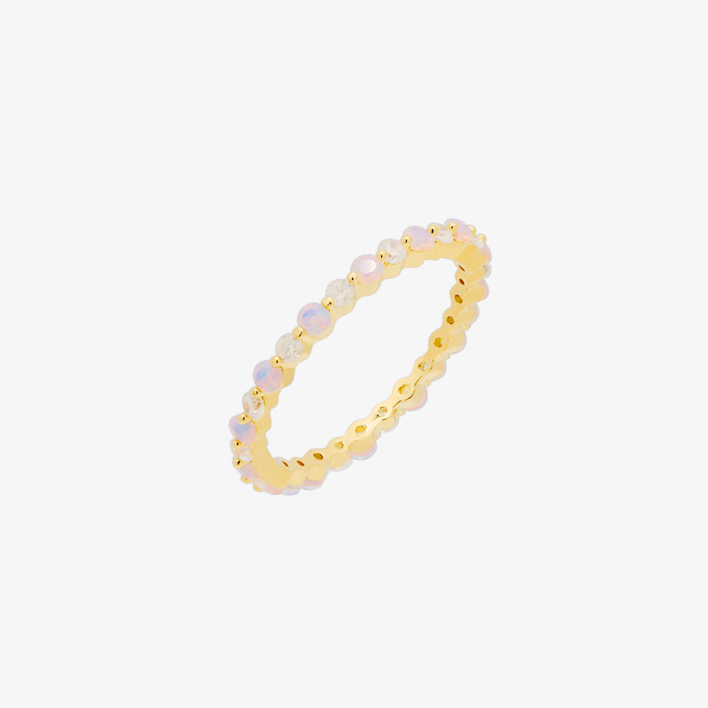 Pale Pink Moonstone ring